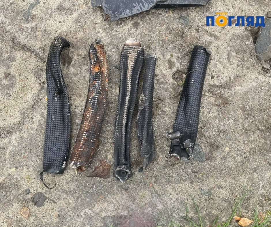 Вишгород атакували Шахеди з касетними боєприпасами (ФОТО) - зображення